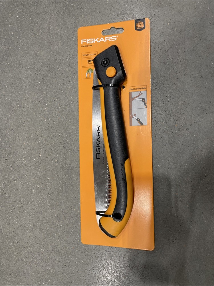 Fiskars Folding Power Tooth Pruning Saw - New