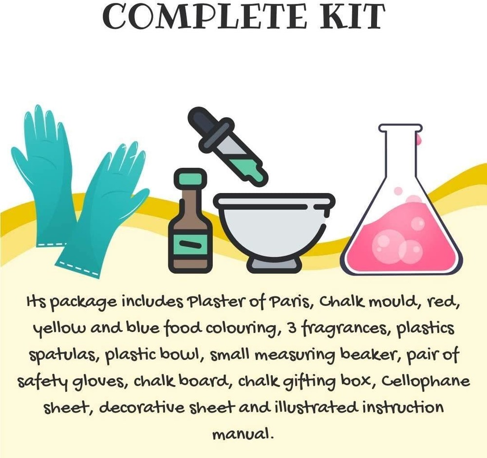Explore STEM Learner My Chalk Making Lab DIY Science Kit