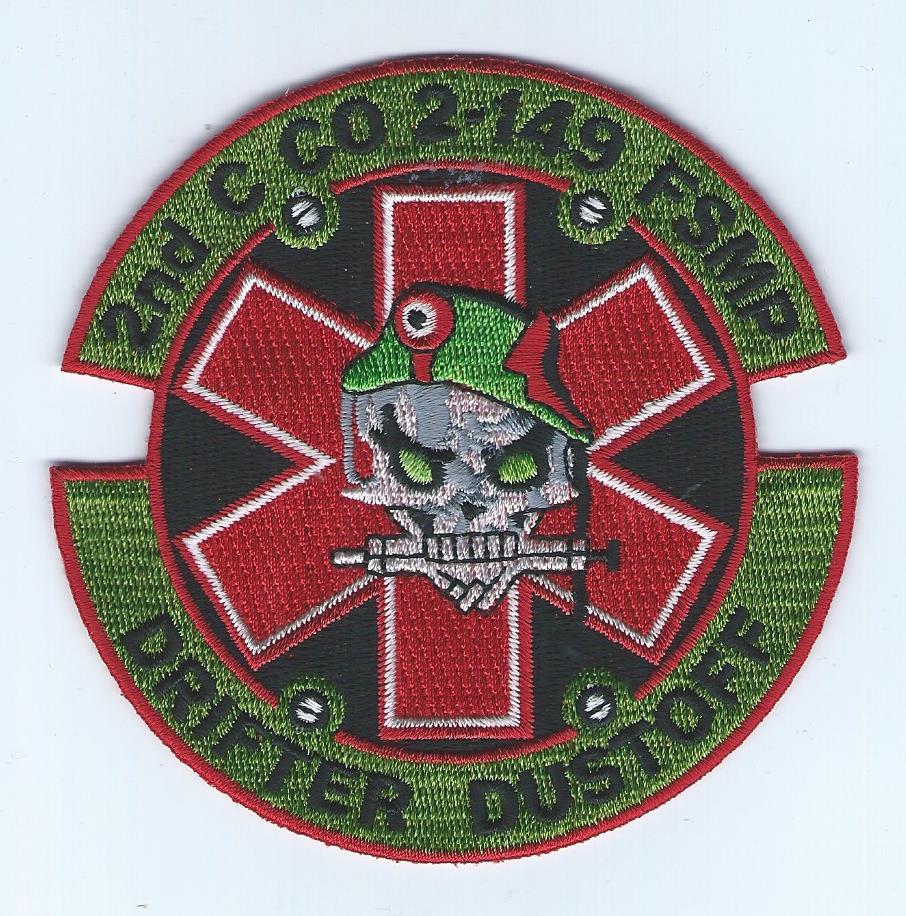 2nd C CO 2-149 FSMP "DRIFTER DUSTOFF"  patch
