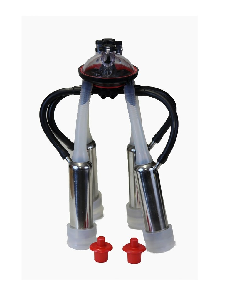 Melasty, Complete Milking Cluster Assembly 240cc