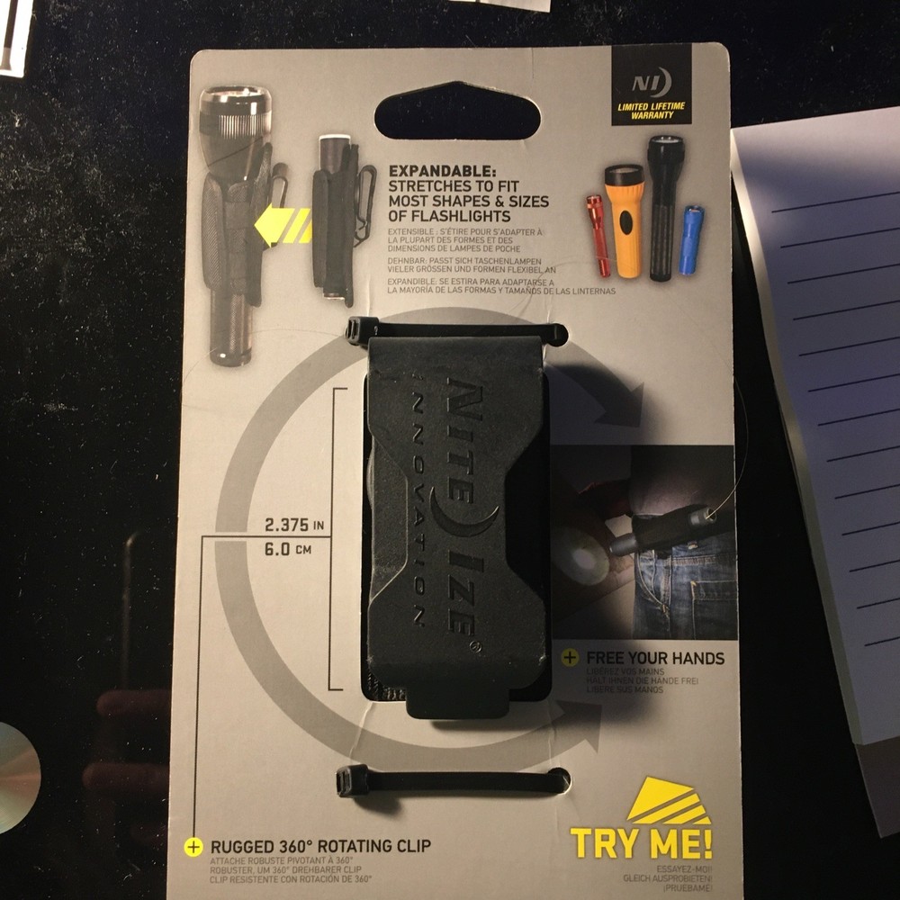 Nite Ize Flashlight Belt Holster Plus