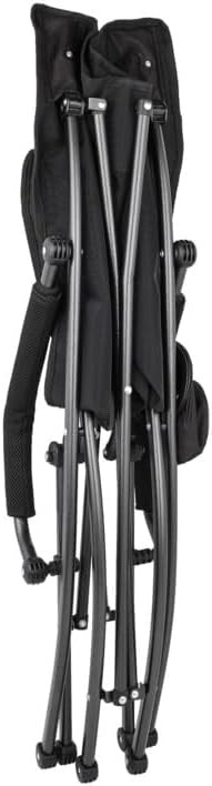 Heavy Duty Folding Camp Chair Black