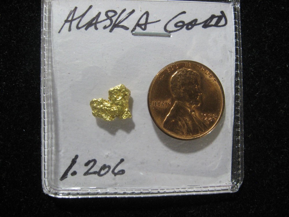ALASKA GOLD 1.206  GRAMS