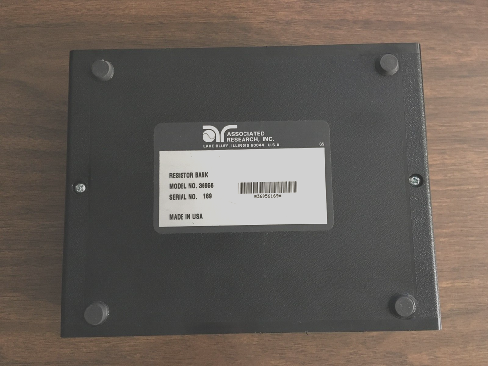 Associated Research 36956 resistor bank