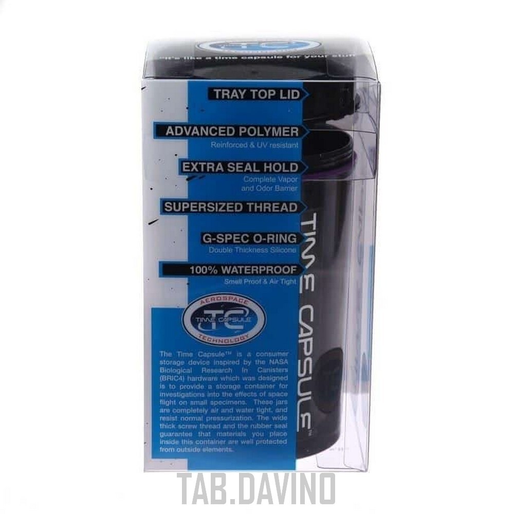 Time Capsule Storage Jar Small Ermetic Container Aerospace Technology NASA