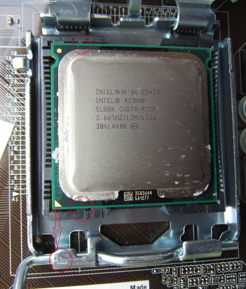 BIOS microcode for LGA 775 motherboard to support 771 Intel xeon Core 2 Quad cpu