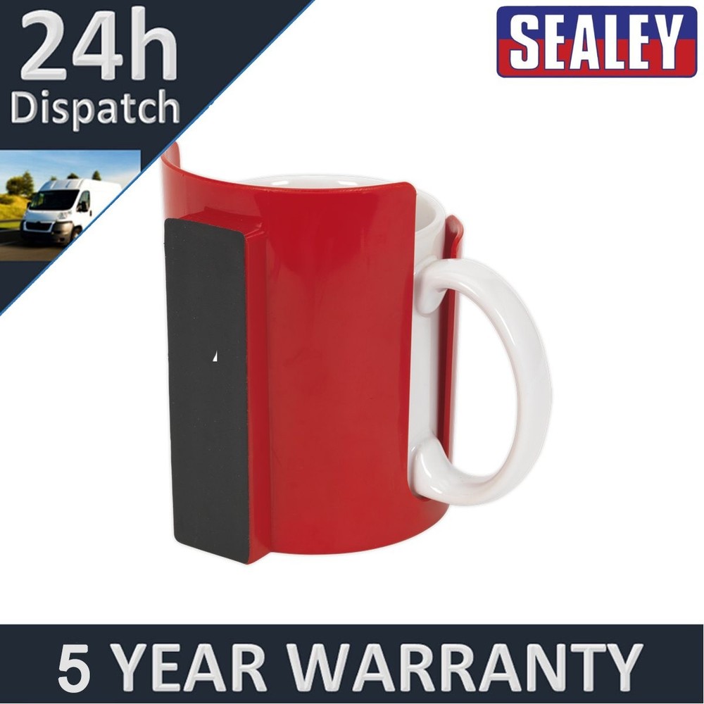 Sealey Magnetic Cup/Can Holder Red APCH
