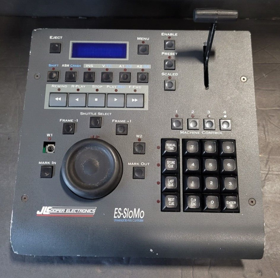 AS IS Untested JLCooper Electronics ES-SloMo Controller Version 1.22