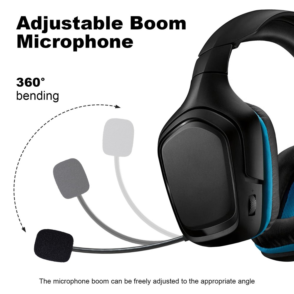 Replacement G733 Microphone Compatible with Logitech G733 Lightspeed Wireless...
