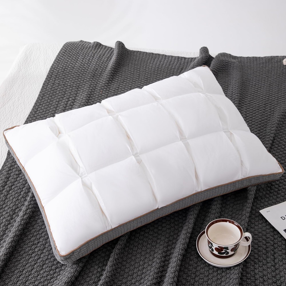 Soft Pillow Queen for Sleeping, Super Soft Support Down Alternative Pillow, 1...