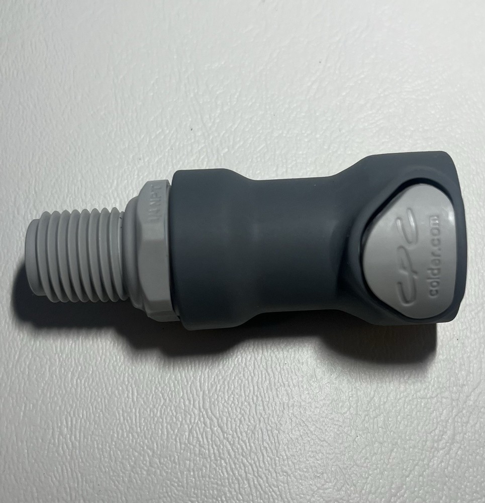 Colder Ns4d10004 1/4" Mnpt Inline Coupler