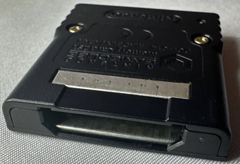 Nintendo GameCube Black Memory Card 251 Blocks (DOL-014) Genuine OEM Tested