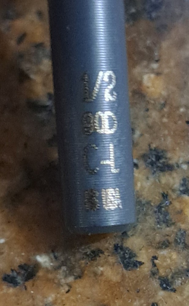 1/2" COUNTERSINK