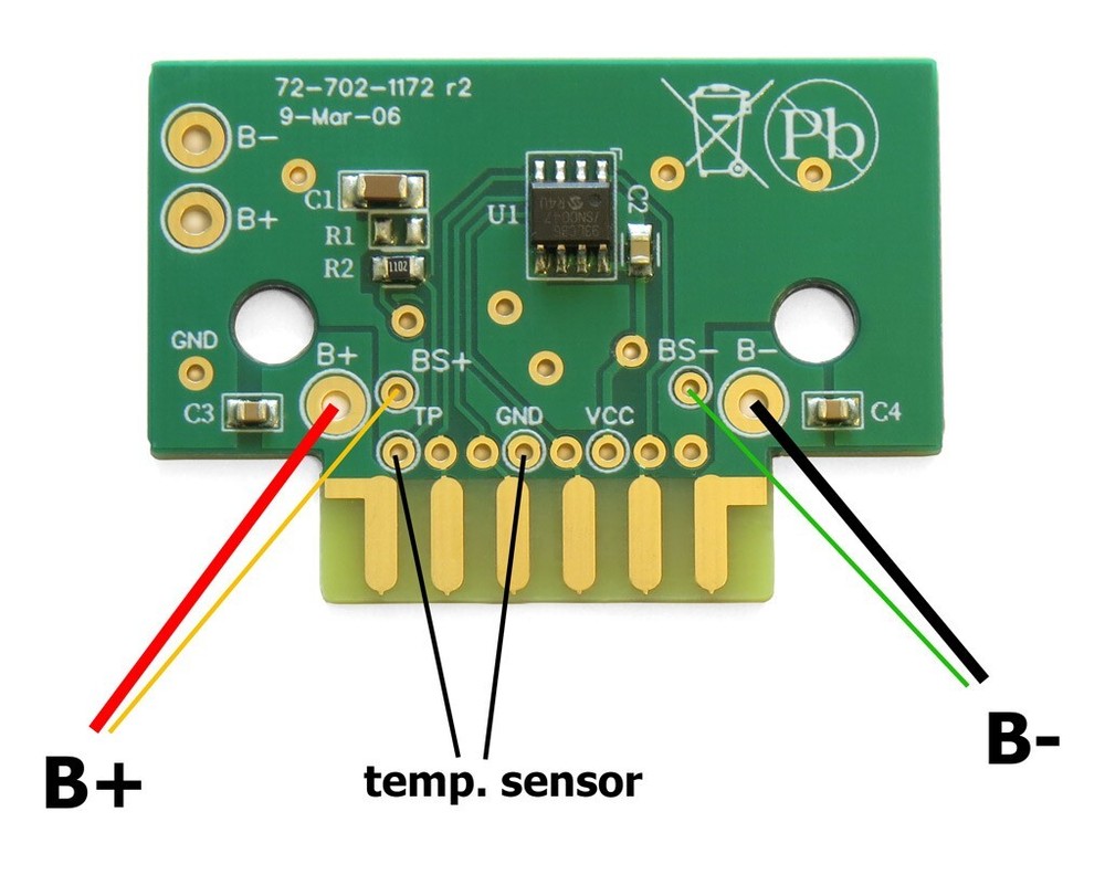 Lot of 4 Cadex Battery Analyzer Adapter Replacement PCB Board