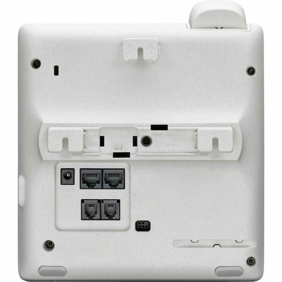 Poly Edge E100 IP Phone – 2-Line, PoE-enabled, USB-C, Antimicrobial (82M86AA)