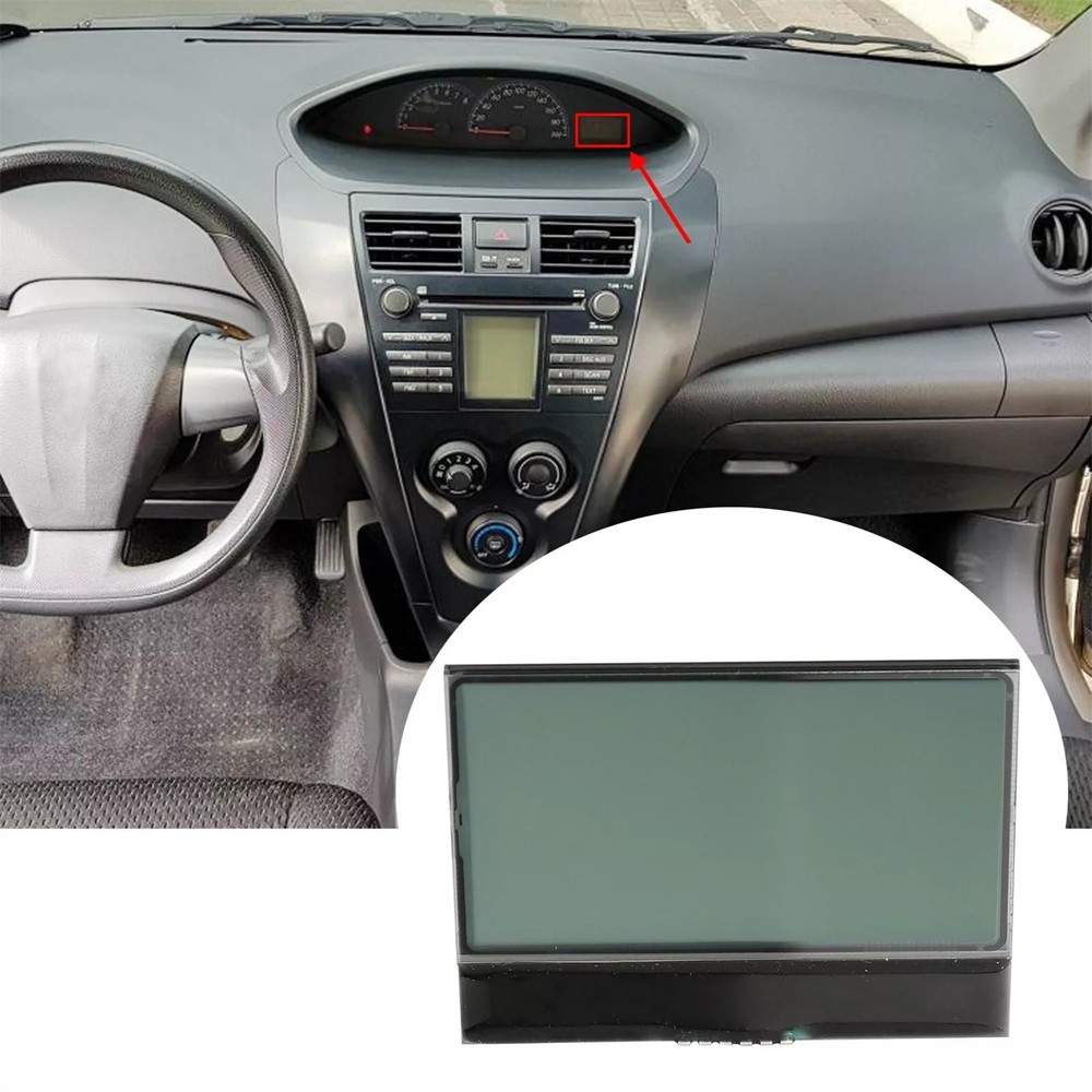 LCD Screen Dashboard Display for 2008-2012 Toyota Vios Belta Instrument Cluster