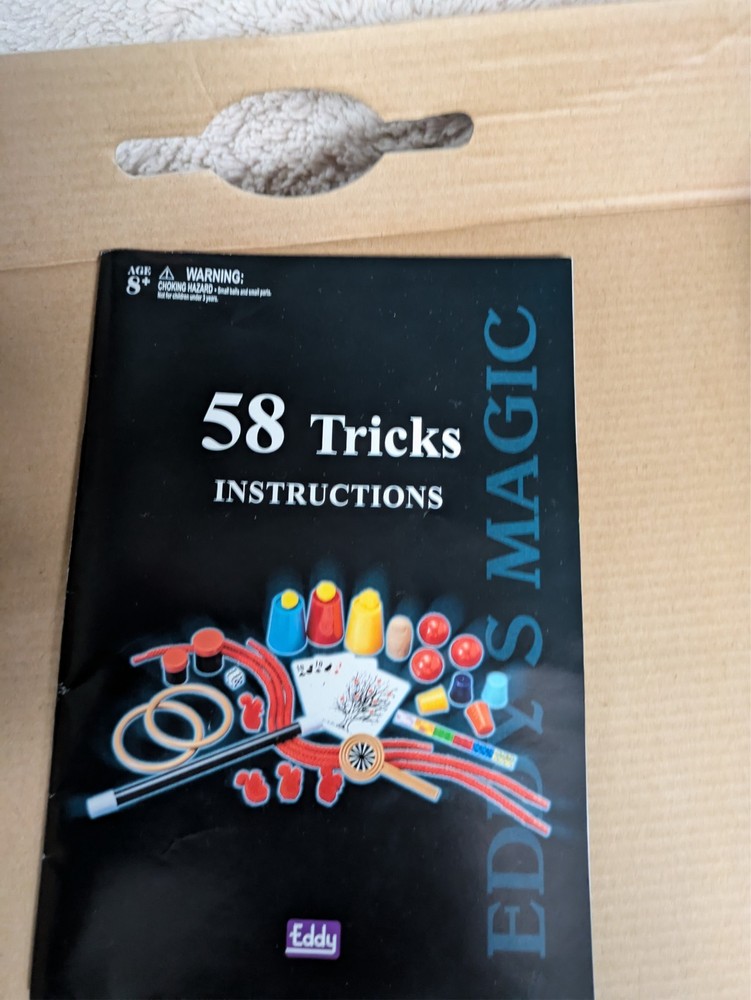 Eddy magic set opened never used - includes all pieces
