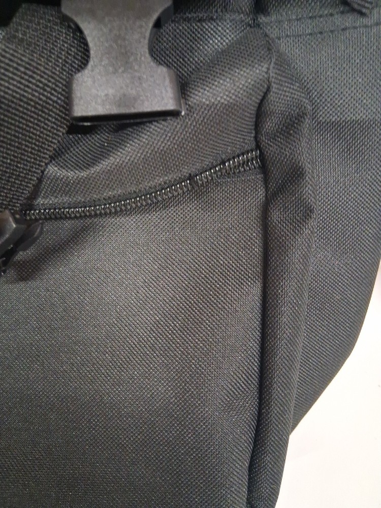 Monster Juice Back Pack Missing Zipper On Back Pocket