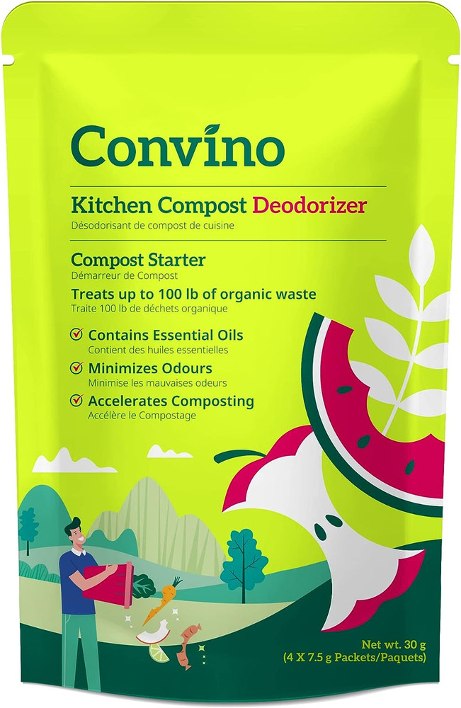 A Compost Starter/Accelerator Which Help to Reduce Kitchen Waste Odor and Con...