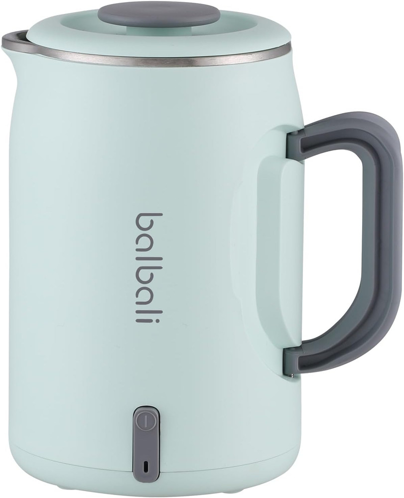 20Oz Small Electric Kettle for Boiling Water - Collapsible Handle Mini Electr...