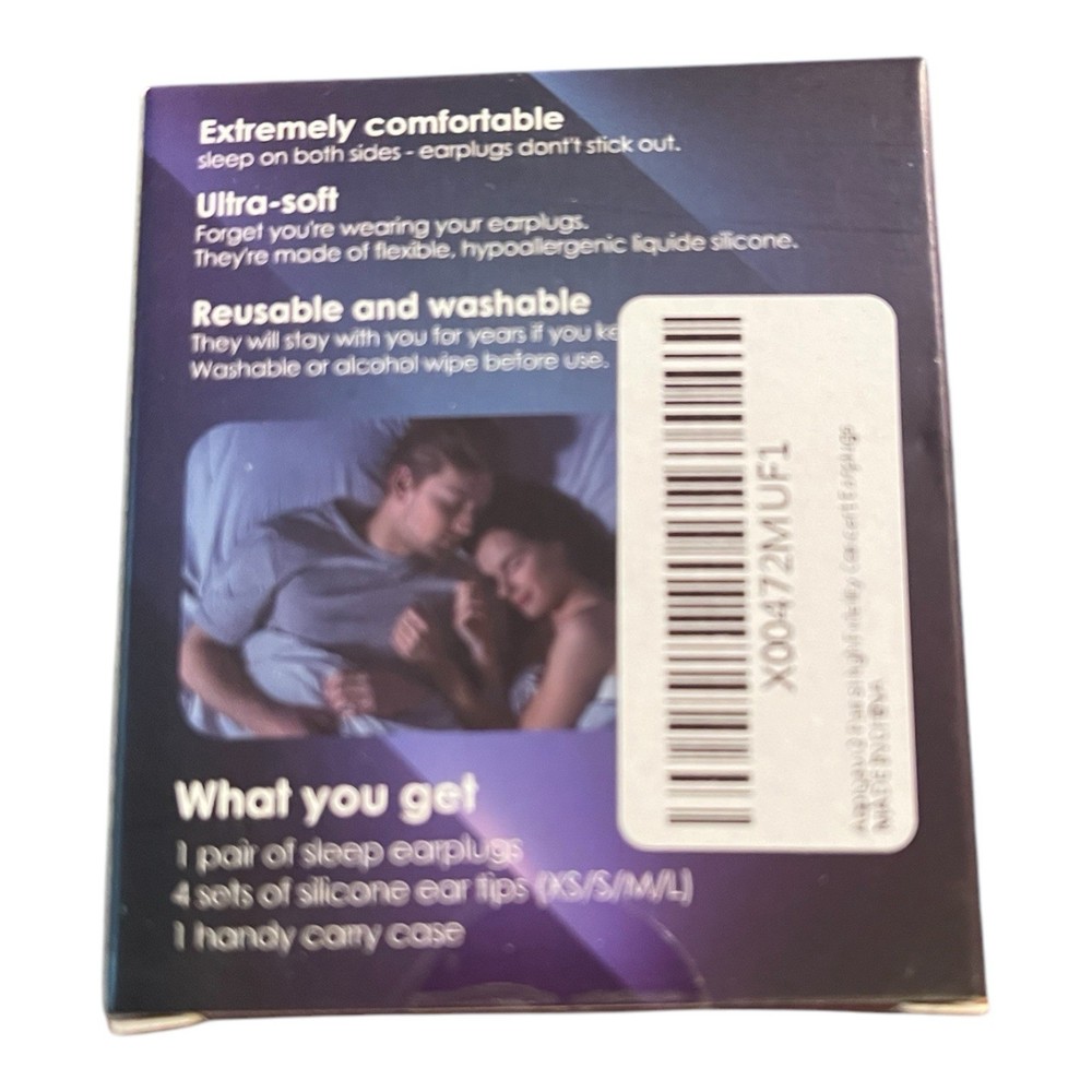 High Fidelity Sleep Earplugs - New