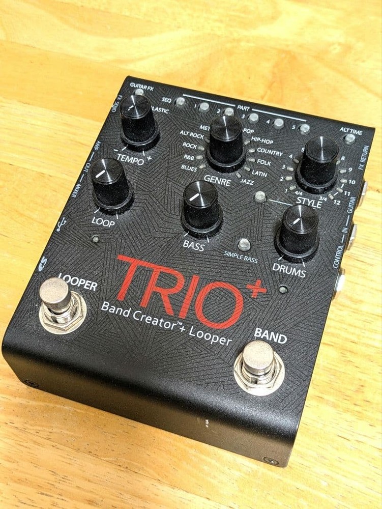 DigiTech Trio+ Plus Band Creator and Looper Guitar Effects