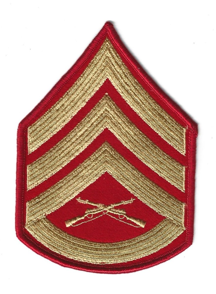 USMC US Marine Corps STAFF SERGEANT Patch
