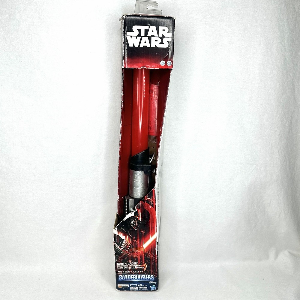 Star Wars Blade Builders Darth Vader Electronic Lightsaber Hasbro 2015