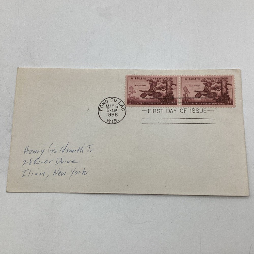 (6)1950 & 1961 Assorted Postal Card & Envelope Assorted Denominative Stamps FDC