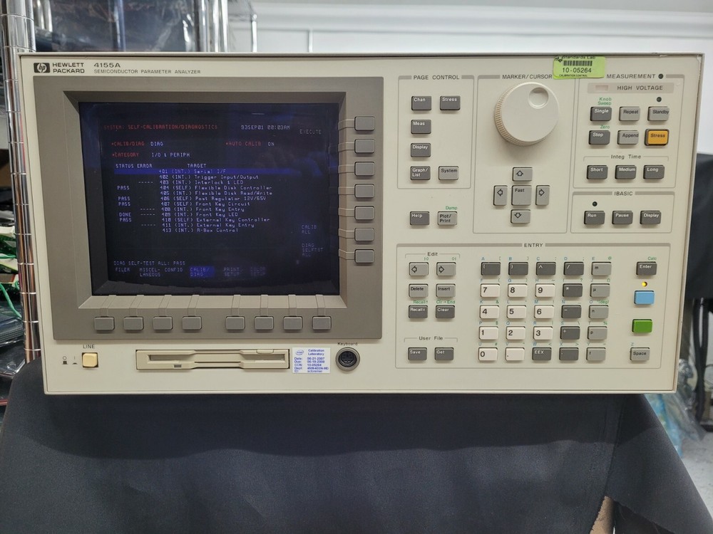 HP 4155A Agilent Semiconductor Parameter Analyzer