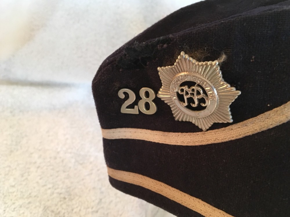 Vintage 28th Boys Brigade Side Cap