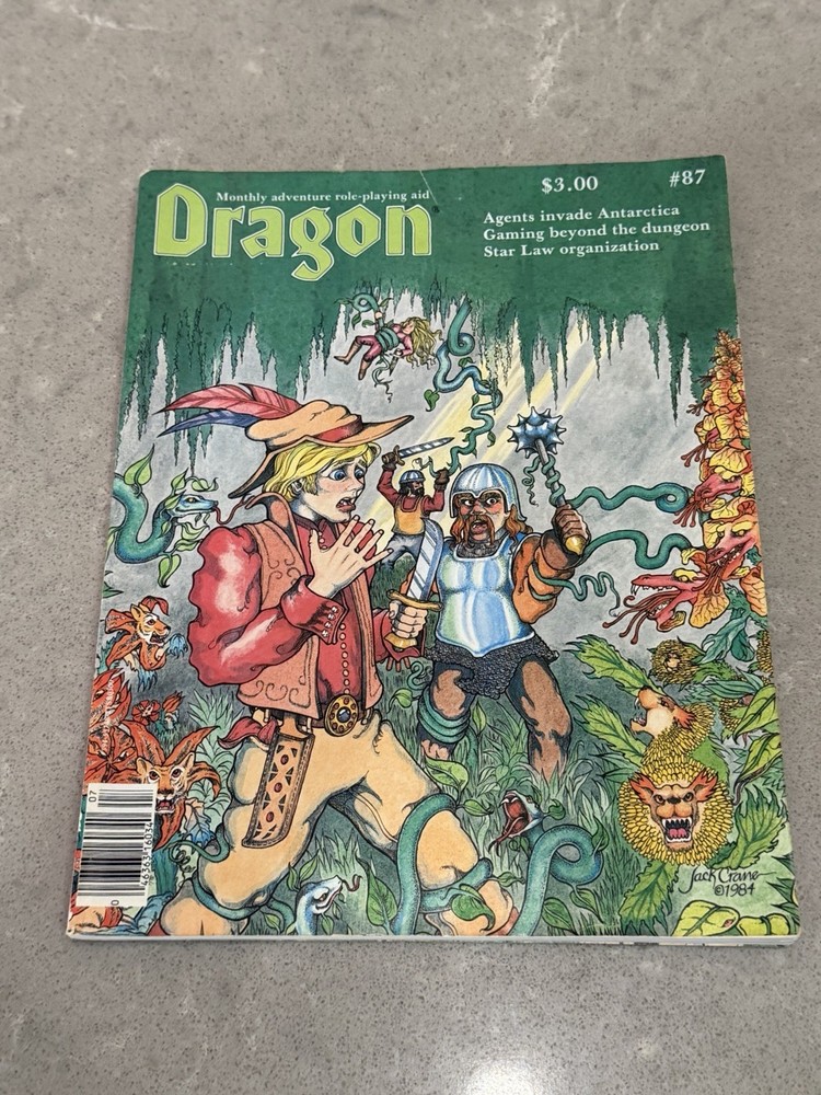 Dragon Magazine #87 - TSR AD&D
