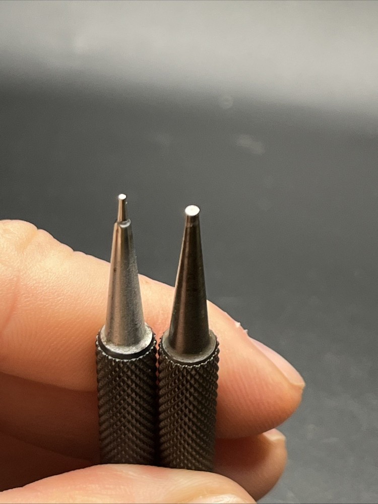 Two Starrett 1/16 Pin Punches (004)