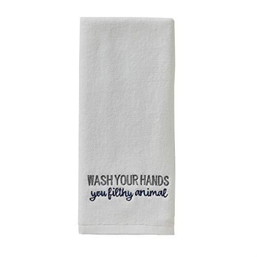 Wash Hand Towel (2-Pack) 2 Count, Small White