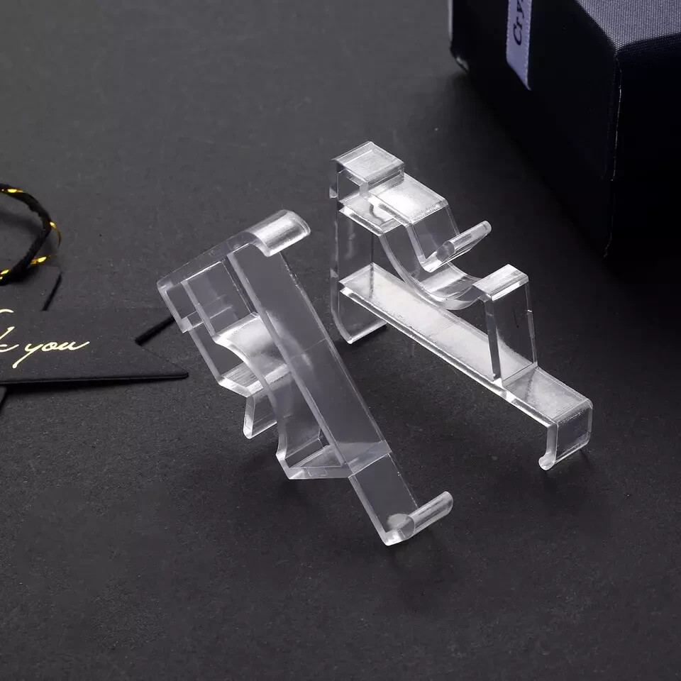 12 Pcs Valance Blind Clips Replacement Clear 2 Inch Blind Clips Plastic