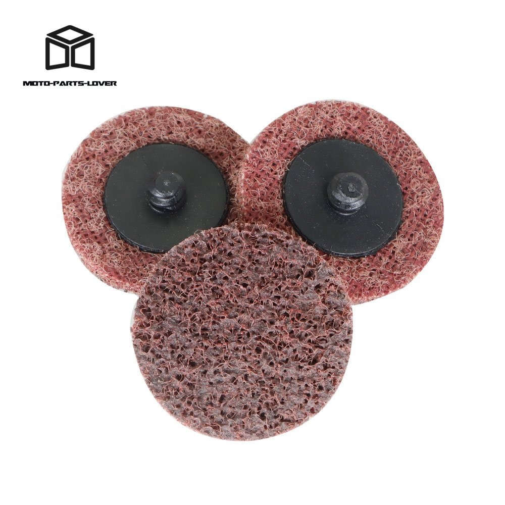 Surface Conditioning Discs Roll Lock Die Grinder Sanding Pads 50Pcs 2" Sanding
