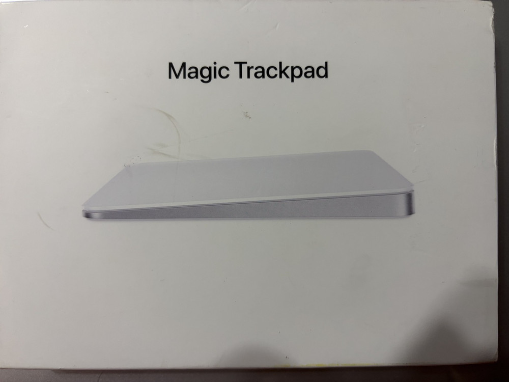 NEW Apple Magic Trackpad Multi-Touch Surface (USB-C) - Wireless - White A3120