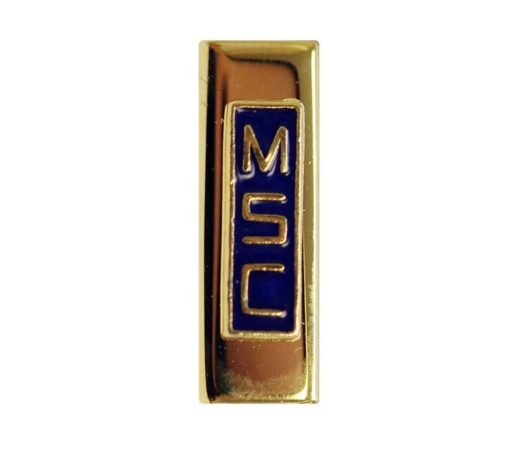 Vanguard MSC MILITARY SEALIFT COMMAND COLLAR DEVICE: ENSIGN