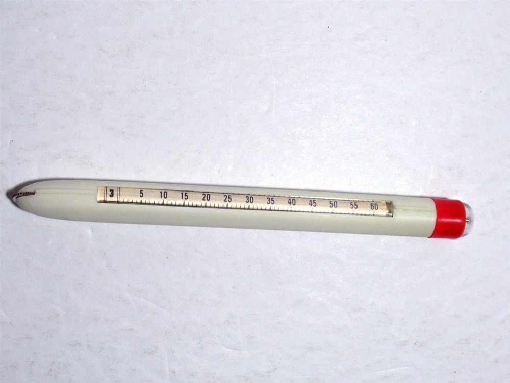 Vtg Meilograph Map Measure & Compass with Case & Instructions