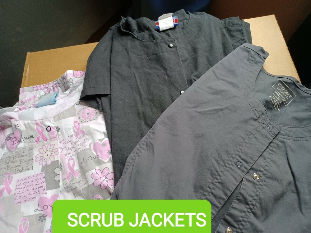 Scrub jackets and pants