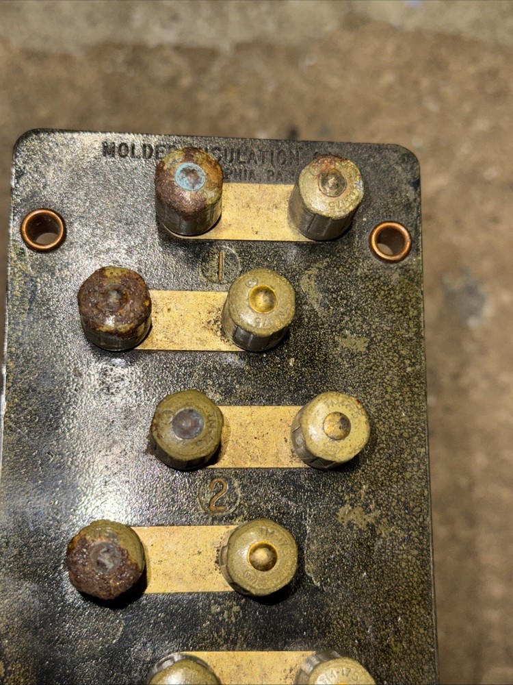 Vintage Military Electrical Board