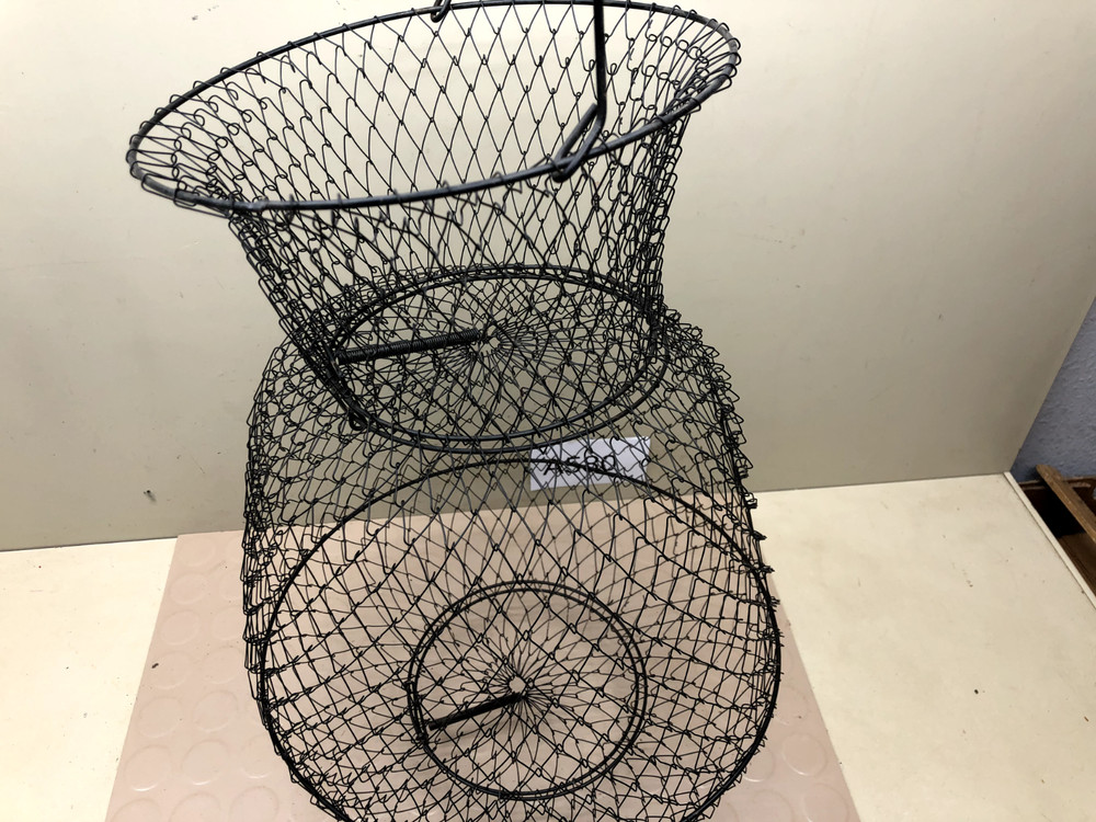 Vintage Wire Fish Basket