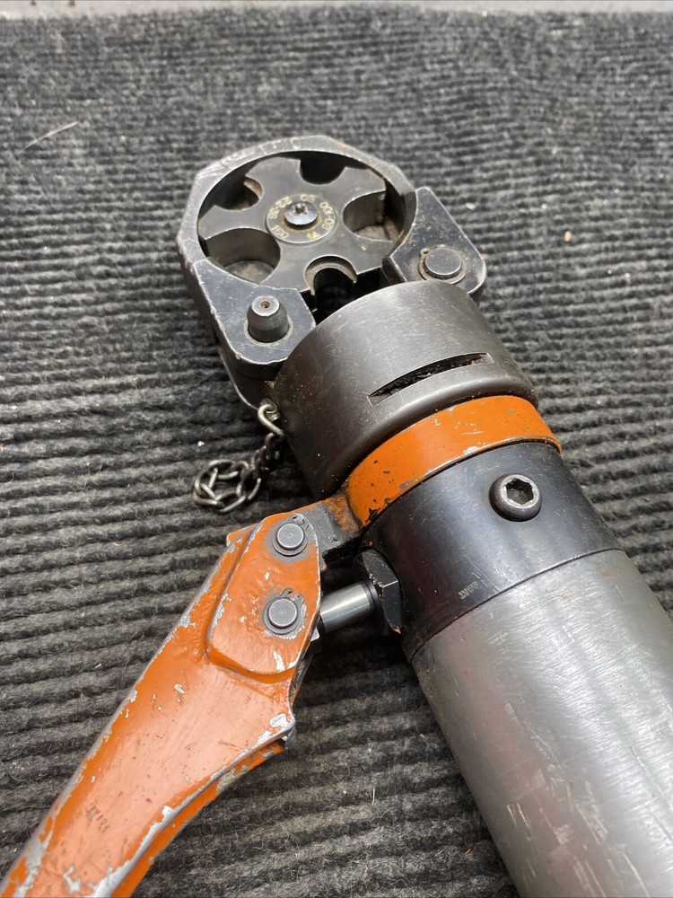 Used Ensley E-180 hydraulic crimper