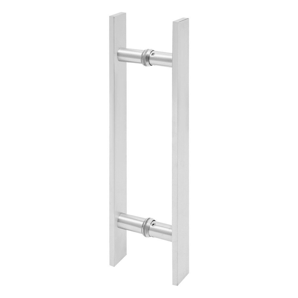 Stainless Door Handle H Shape Double Sided Pull Push Sliding Barn Door Handle