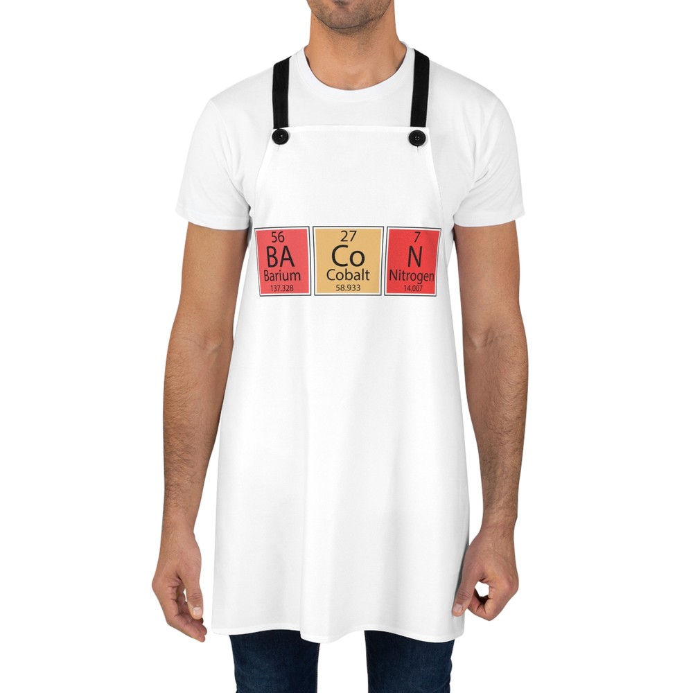 Bacon Elements Apron Father's Day Gift Grandfather Gift