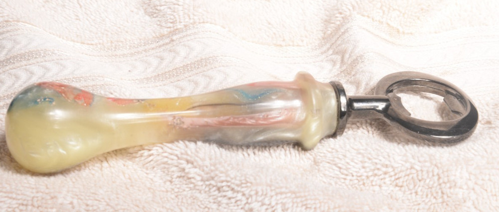Handmade bottle opener with Resin handle