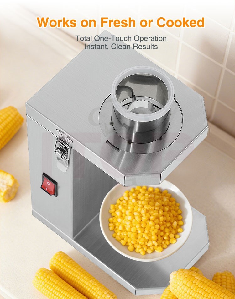 Electric Corn Sheller Thresher Fresh /Boiled Corn Stripper Machine