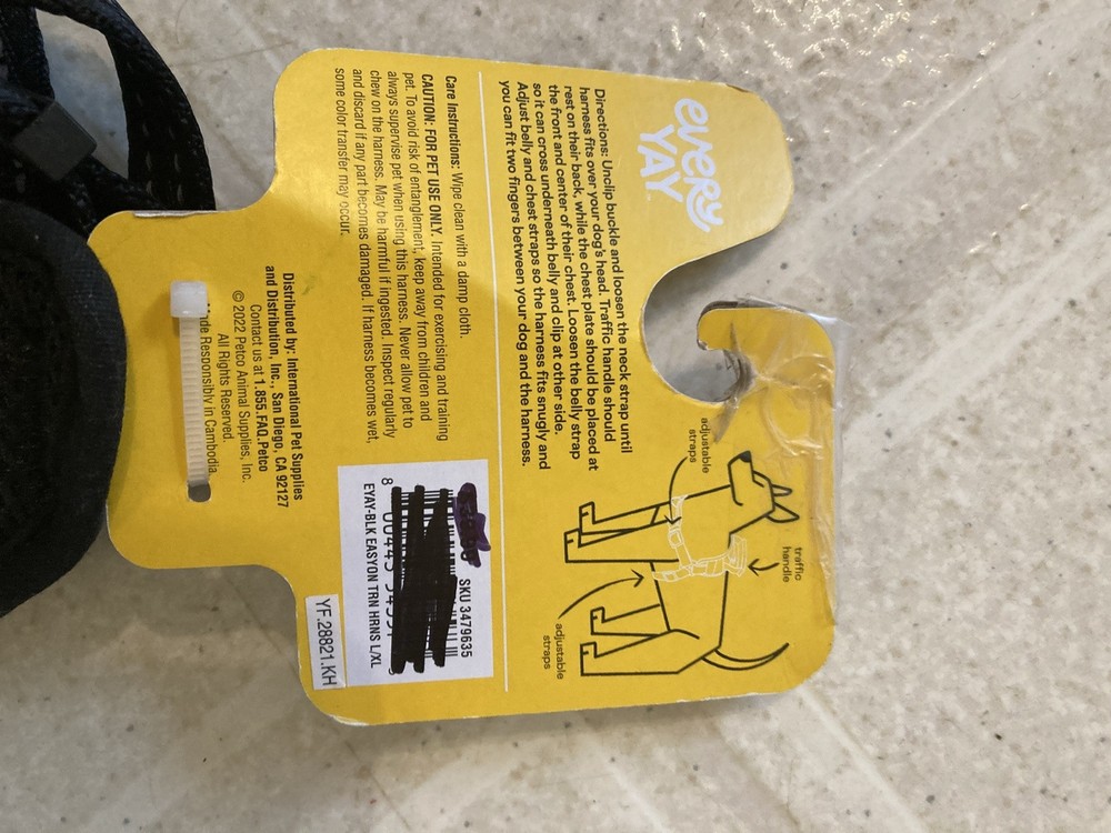 Ever Yay training dog harness Size L / XL