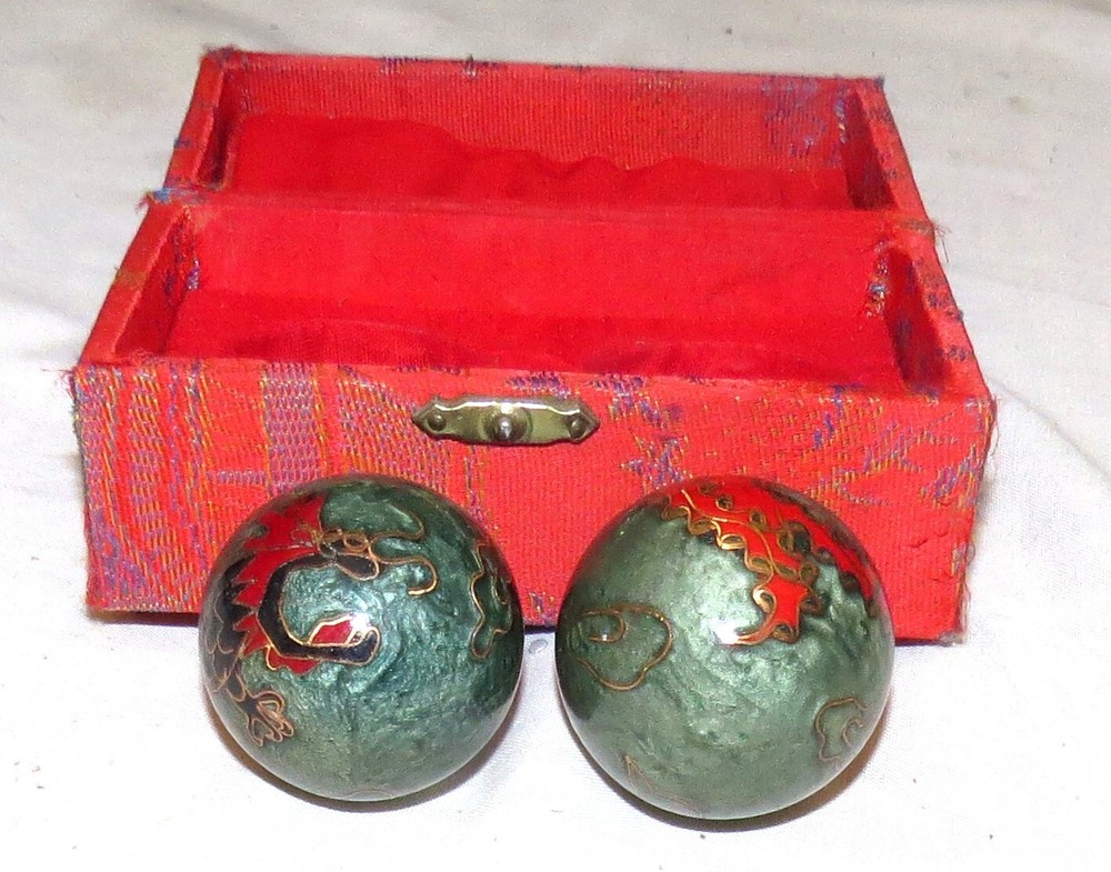 Chinese Baoding Exercise Stress Balls Meditation Chimes