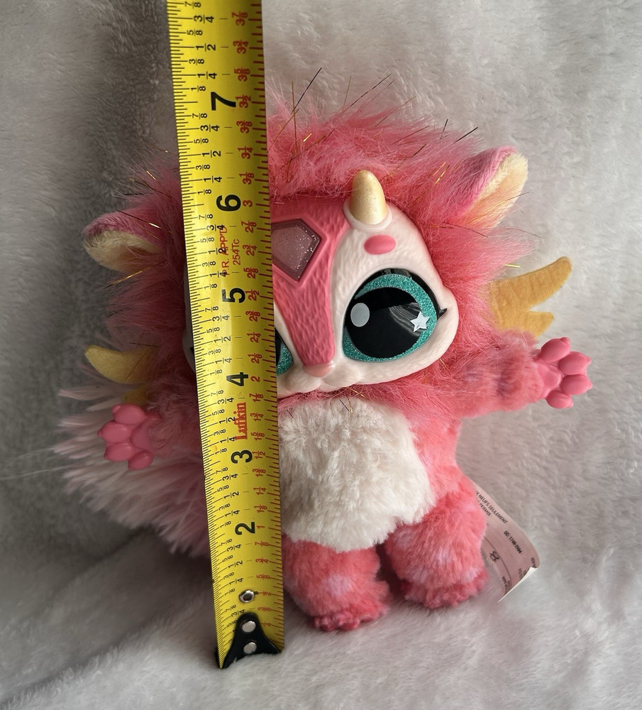 Magic Mixies Magical Misting Pink Plush Talking Interactive Pet light up - Works